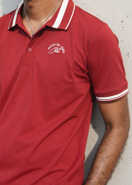Merlot Men's Court Polo