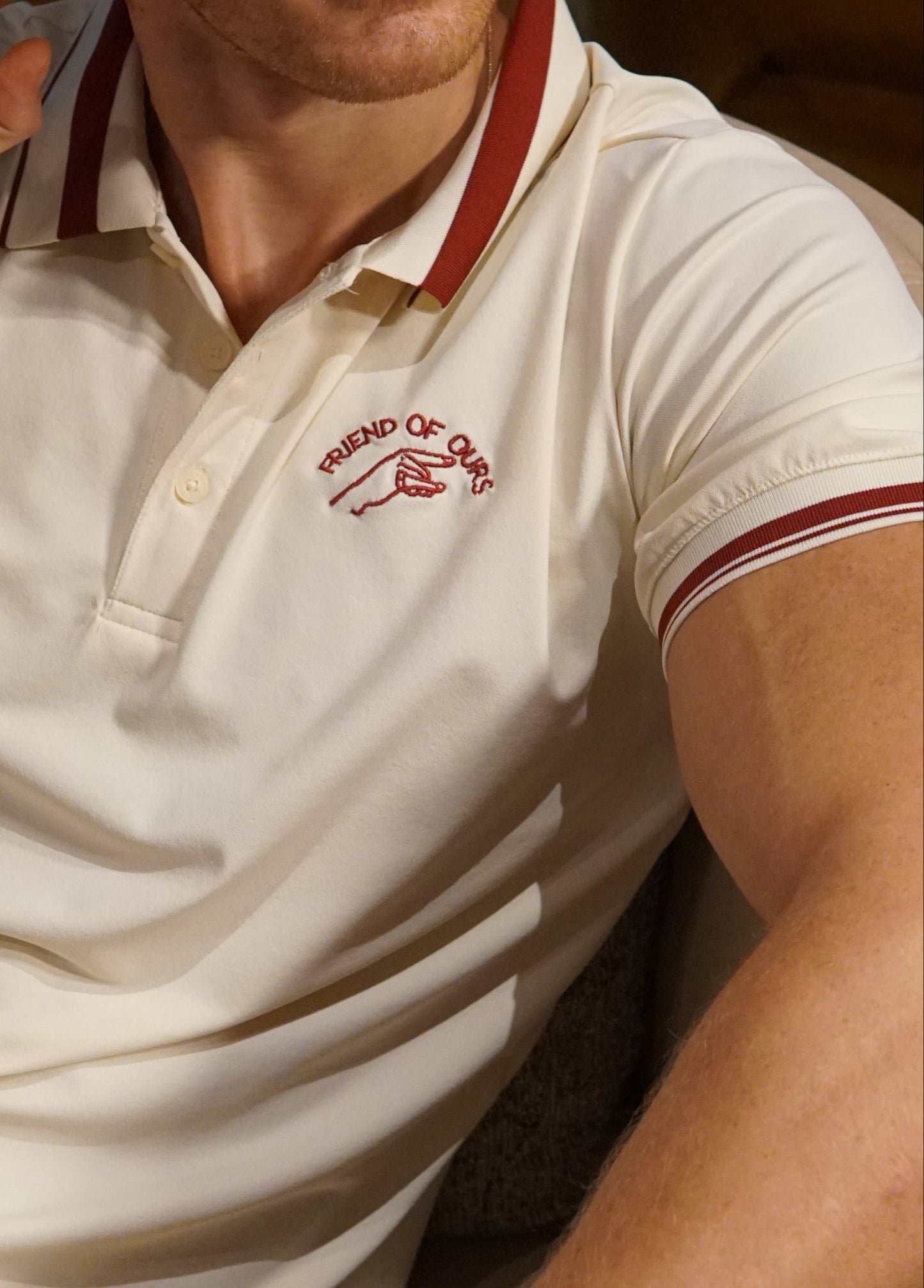 Meringue Men's Court Polo