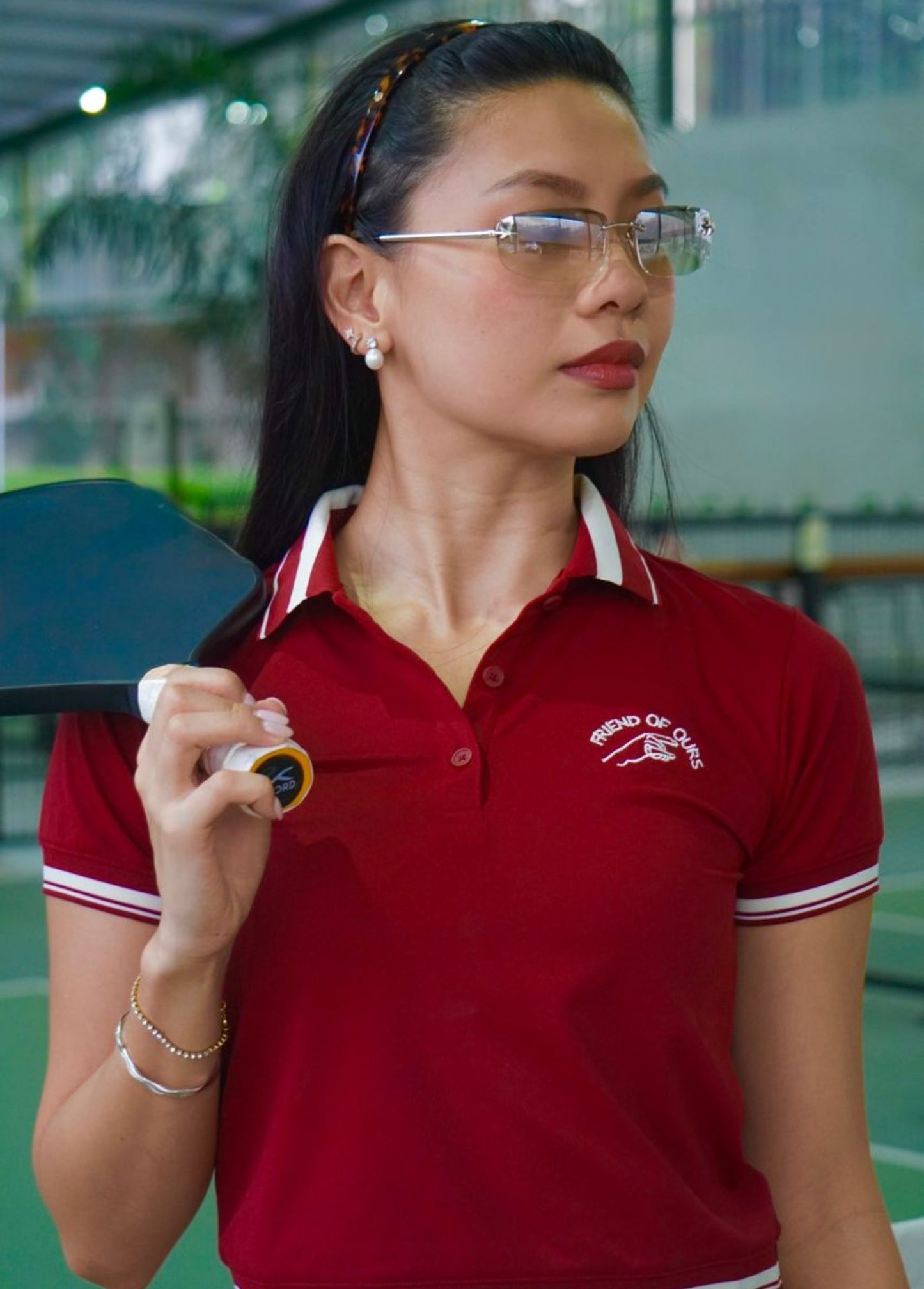 Merlot Women's Court Polo